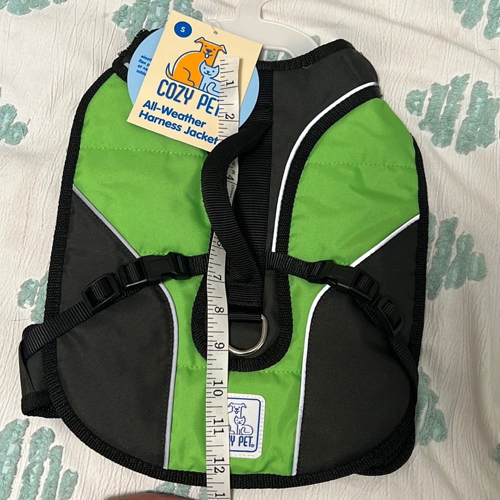 Dog harness jacket